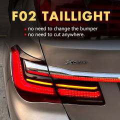 Modified F01 Tail Light for BMW 7 Series F01 F02 2010-2015 Car to Upgrade to G11 Style Rear Light