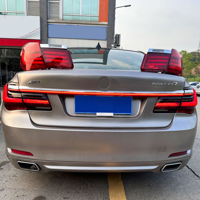 Modified F01 Tail Light for BMW 7 Series F01 F02 2010-2015 Car to Upgrade to G11 Style Rear Light