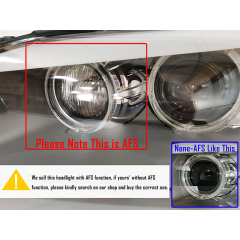 F10 Headlight Fit for BMW 5 Series 2010 F10 F18 Headlight 520 525 530 540 OEM 63117271911/63117271912 2010-2013 AFS Adaptive