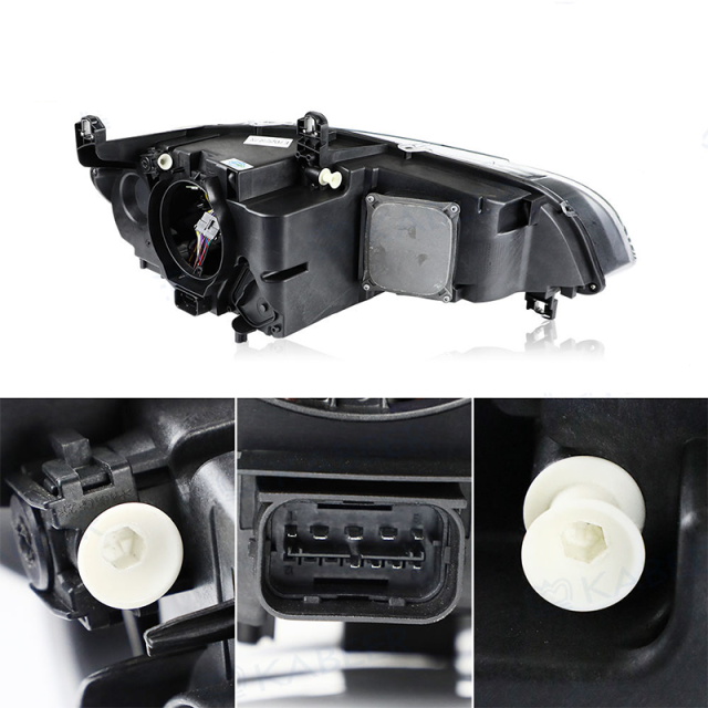 Full LED Headlights Suitable for BMW X5 E70 Modified Headlight Upgrade Head Lamp