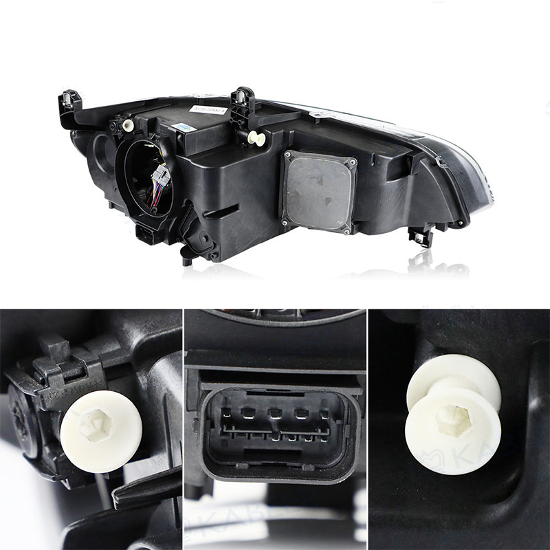 Full LED Headlights Suitable for BMW X5 E70 Modified Headlight Upgrade Head Lamp