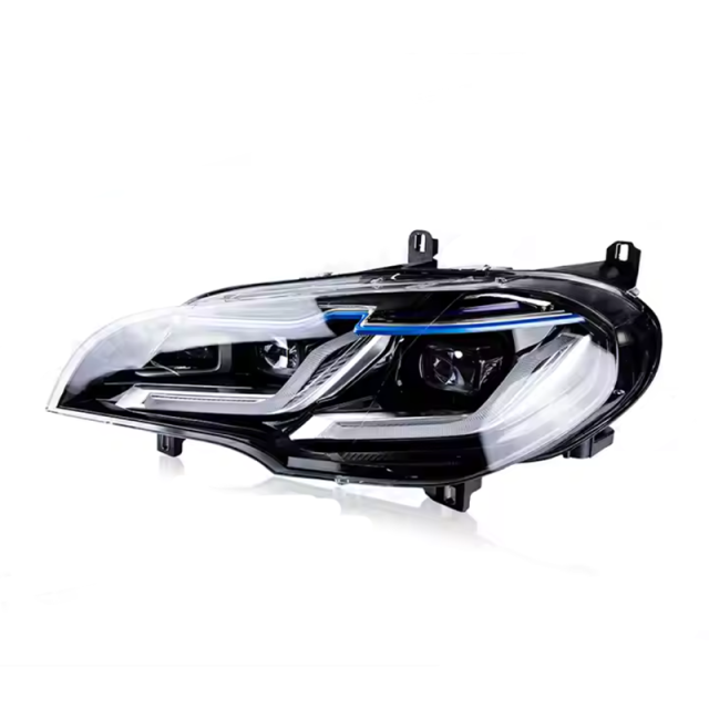 Full LED Headlights Suitable for BMW X5 E70 Modified Headlight Upgrade Head Lamp