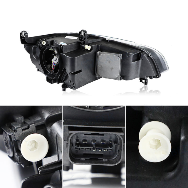 Full LED Headlights Suitable for BMW X5 E70 Modified Headlight Upgrade Head Lamp