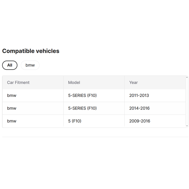 Upgrade F10 to G30 G38 LCI Look Taillight Taillamp for 2011-2016 BMW F10/18 Taillamp Taillights with Center Light Assembly