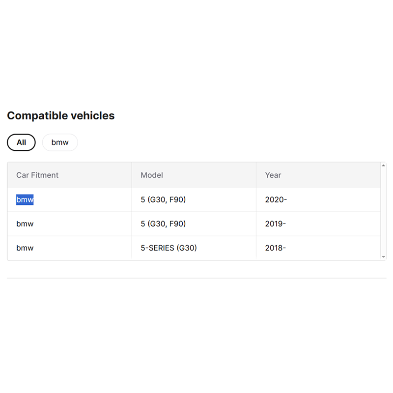 G30 Modified Headlight for BMW 5 Series G30 G38 2018-2022 Laser Headlight LED Headlamp Upgrade to 2022 M5 Look
