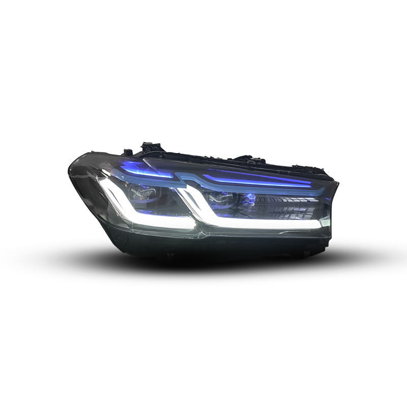 G30 Modified Headlight for BMW 5 Series G30 G38 2018-2022 Laser Headlight LED Headlamp Upgrade to 2022 M5 Look