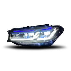 Modified Led Auto Car Front Light for BMW 2018-2020 5 SERIES G30/G38 UPGRADE to 2021 HEAD LAMP NOT CHANGE BUMPER