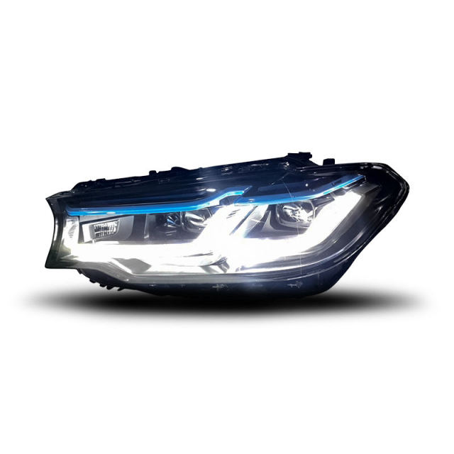 Modified Led Auto Car Front Light for BMW 2018-2020 5 SERIES G30/G38 UPGRADE to 2021 HEAD LAMP NOT CHANGE BUMPER