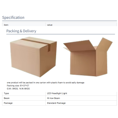 Auto Lighting Systems Auto Parts Headlights for 11-16 BMW 5 Series F10