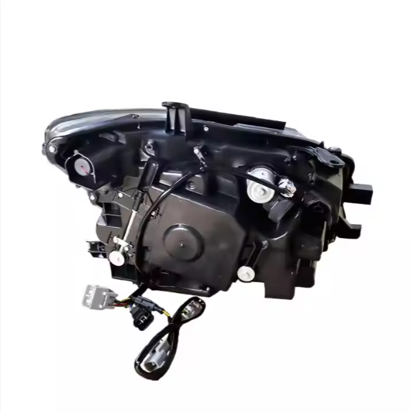 Second-hand Original Genuine Headlight for Lexus GX460 Triple Lens Version Used Headlight with logo From Old Car