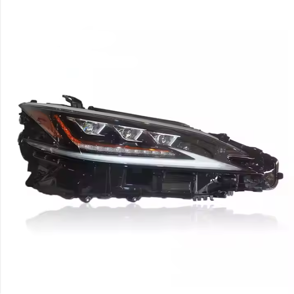 US Warehouse ES200 Headlight for Lexus 2018 ES200 ES250 ES300h ES350 Upgrade Modify to Triple Lens Version Laser Headlamp