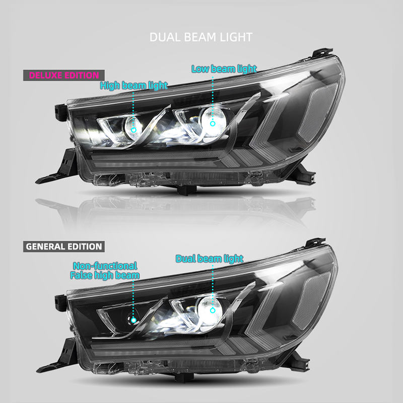 FOR TOYOTA LAND CRUISER PRADO 2018-UP HEAD LAMP