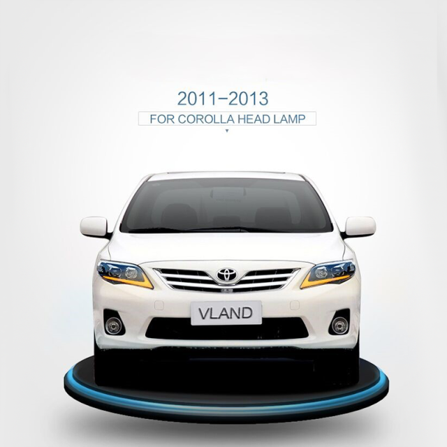 FOR TOYOTA COROLLA 2011-2013 HEAD LAMP