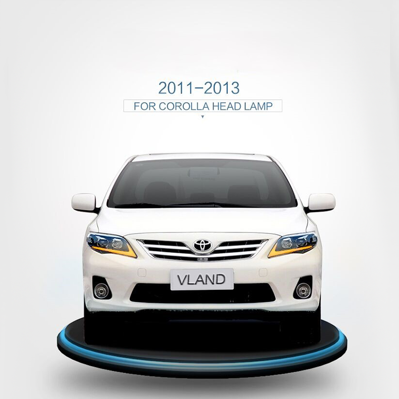 FOR TOYOTA COROLLA 2011-2013 HEAD LAMP