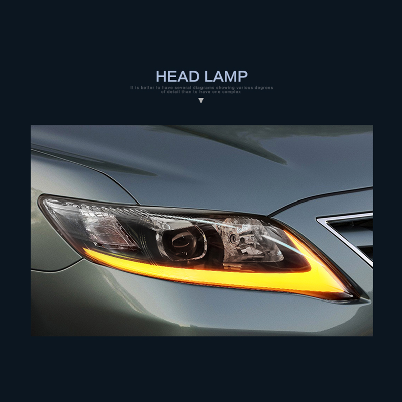 FOR TOYOTA CAMRY 2009-2011 HEAD LAMP(USA TYPE)