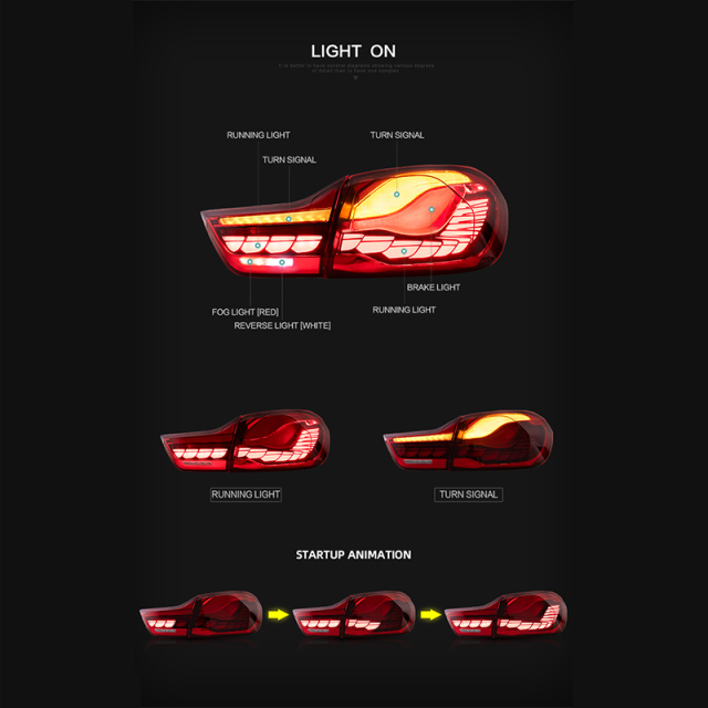 FOR BMW M4/4-SERIES 2014-2020 TAIL LIGHT