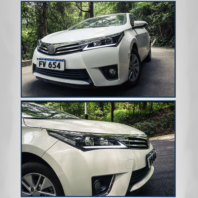 FOR TOYOTA COROLLA 2014-2017 LED HEAD LAMP