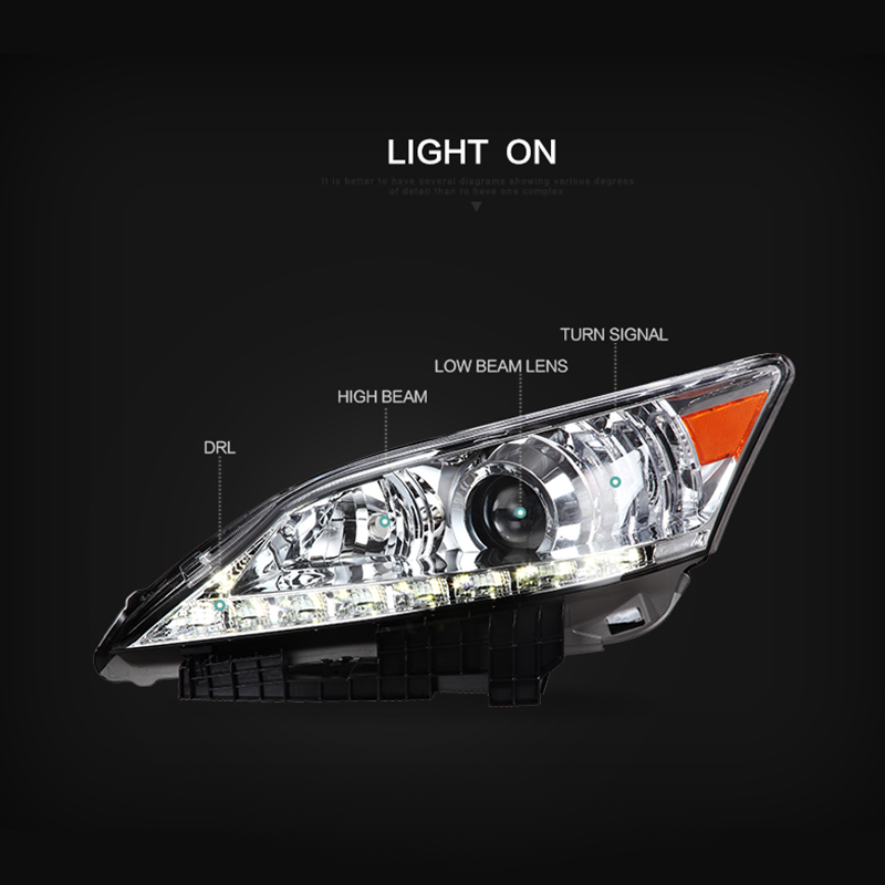 FOR LEXUS ES350 2010-2012 HEAD LAMP
