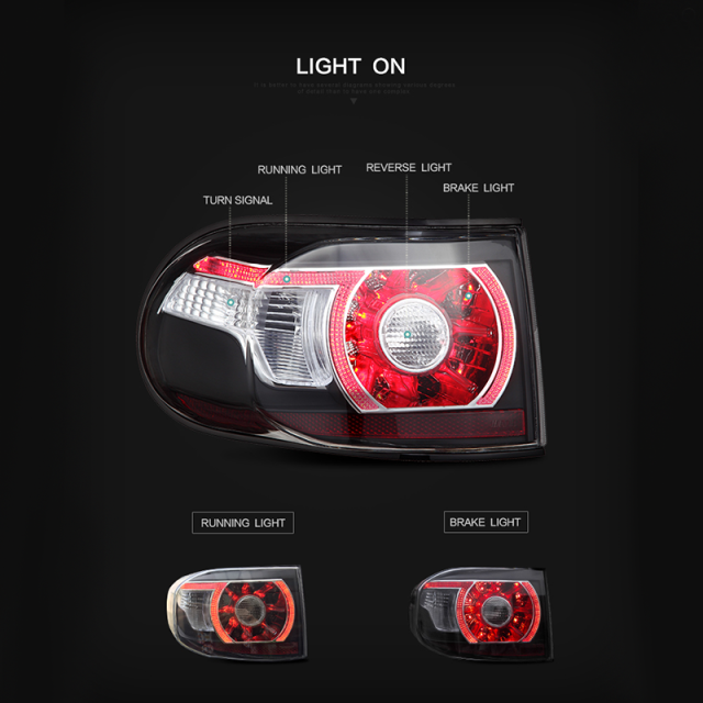 FOR TOYOTA FJ CRUISER 2007-2014 TAIL LAMP