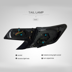 FOR TOYOTA CAMRY 2012-2014 LED TAIL LAMP(MIDDLE EAST TYPE)