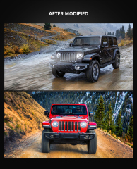 FOR JEEP WRANGLER 2018-UP HEAD LAMP