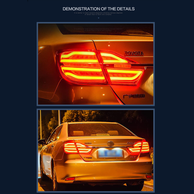FOR TOYOTA CAMRY 2015-UP LED TAIL LAMP