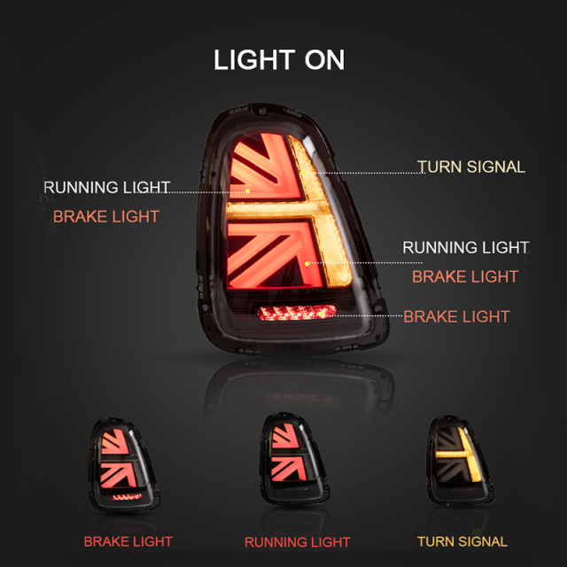 FOR BMW MINI R55 R56 R57 2011-2013 LED TAIL LAMP