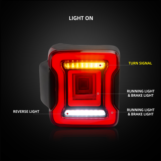 FOR JEEP WRANGLER 2018-UP TAIL LAMP