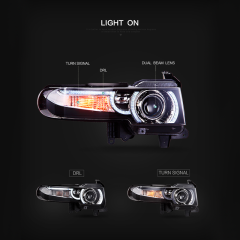 FOR TOYOTA FJ CRUISER 2007-2015 HEAD LAMP