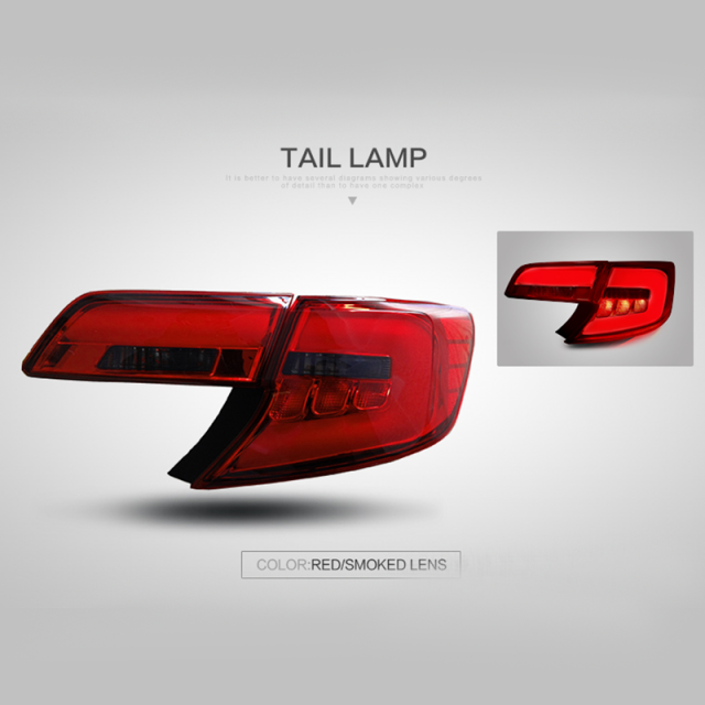 FOR TOYOTA CAMRY 2012-2014 LED TAIL LAMP(MIDDLE EAST TYPE)