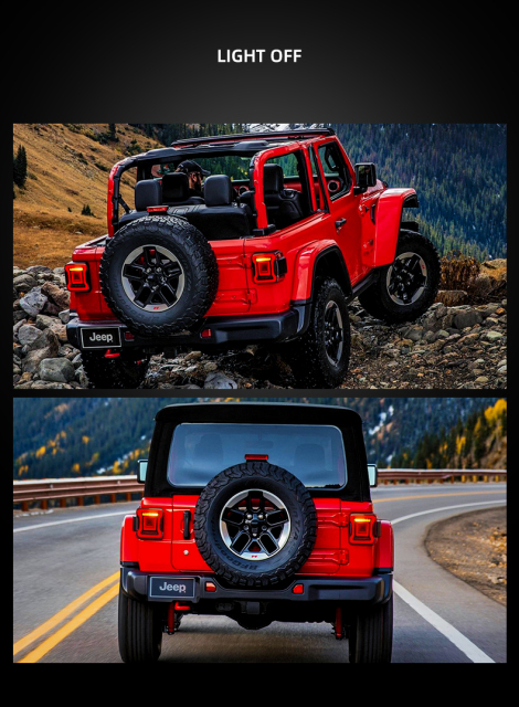 FOR JEEP WRANGLER 2018-UP TAIL LAMP