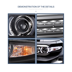 FOR TOYOTA FJ CRUISER 2007-2015 HEAD LAMP