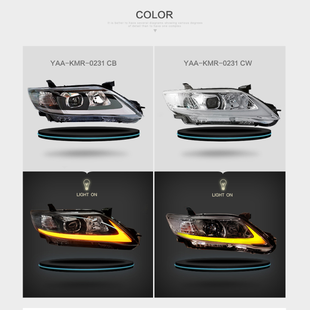 FOR TOYOTA CAMRY 2009-2011 HEAD LAMP(USA TYPE)