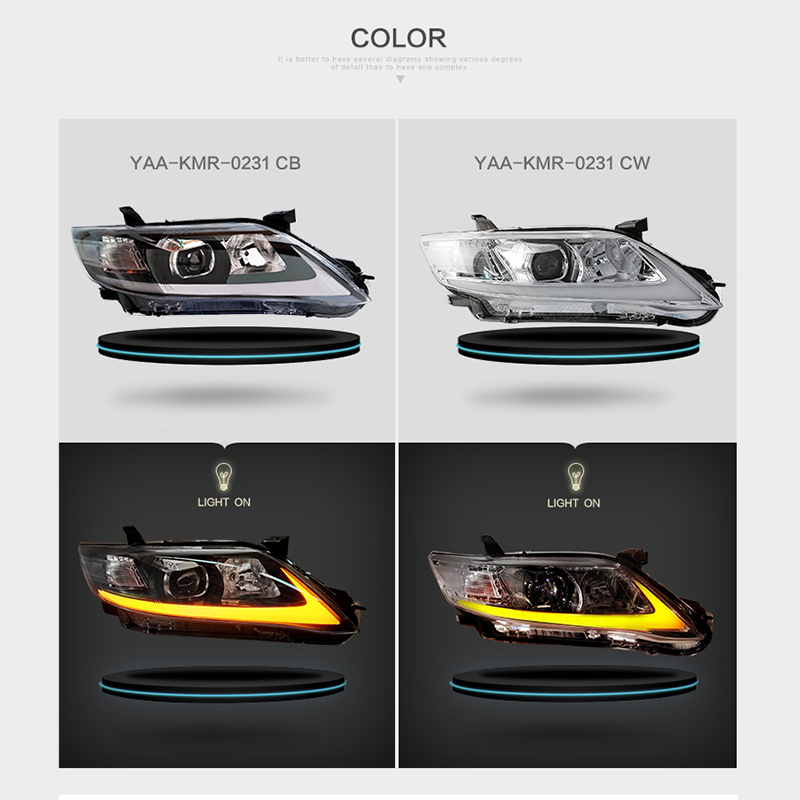 FOR TOYOTA CAMRY 2009-2011 HEAD LAMP(USA TYPE)