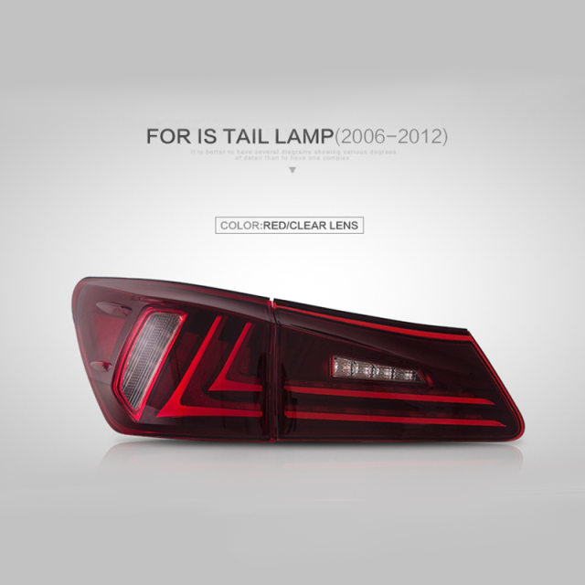 FOR LEXUS IS250 2006-2012 LED TAIL LAMP