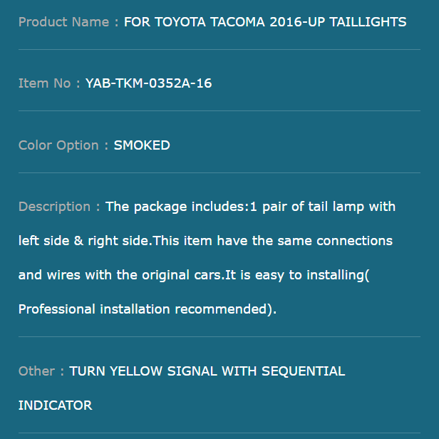 FOR TOYOTA UPDATED VERLLFIRE/ALPHARD 2007-2013 TAIL LAMP