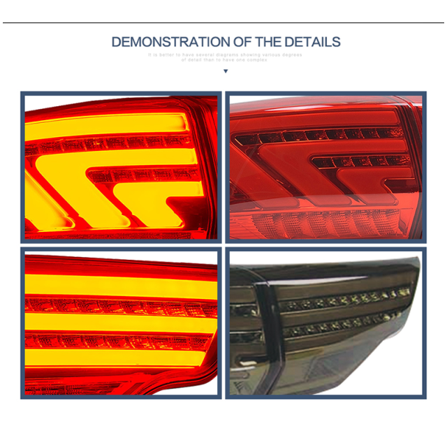 FOR TOYOTA HIGHLANDER 2015-UP LED TAIL LAMP