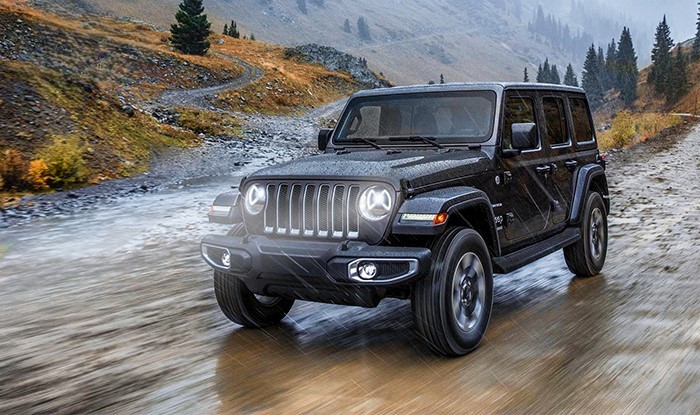 FOR JEEP WRANGLER 2018-UP HEAD LAMP