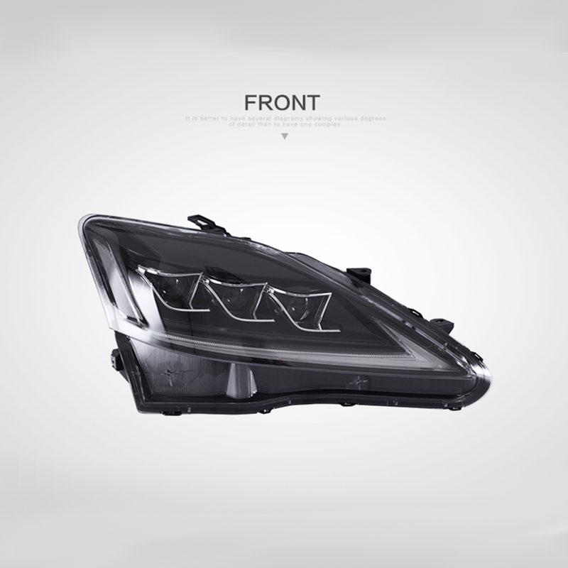FOR LEXUS IS250 2006-2012 FULL LED HEAD LAMP