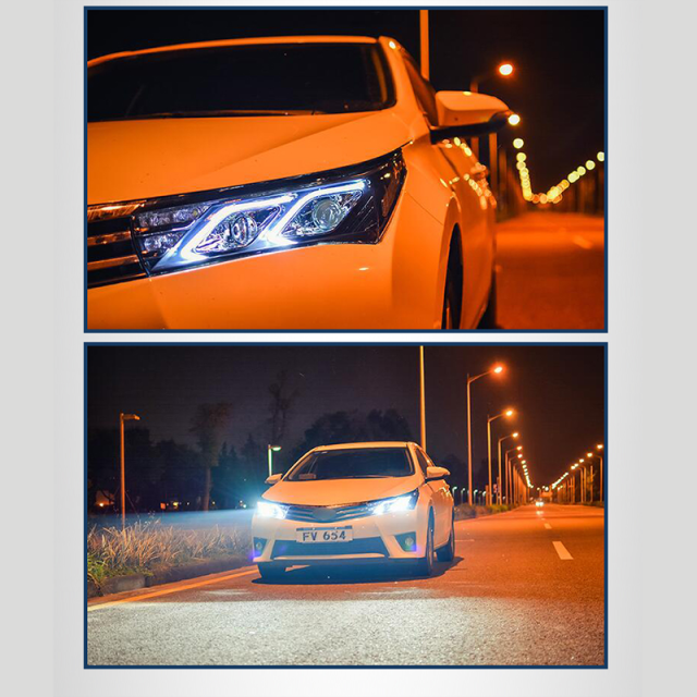 FOR TOYOTA COROLLA 2014-2017 LED HEAD LAMP