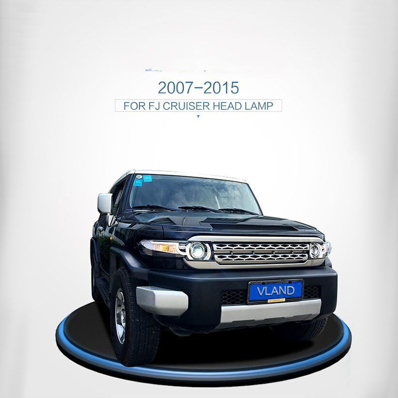 FOR TOYOTA FJ CRUISER 2007-2015 HEADLAMP WITH GRILLE