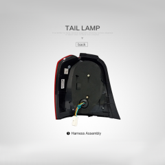 FOR TOYOTA HIGHLANDER 2001-2007 LED TAIL LAMP (US TYPE)