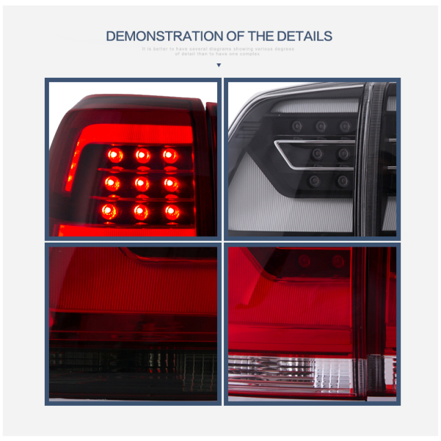 FOR TOYOTA LAND CRUISER 2008-2011 LED TAIL LAMP