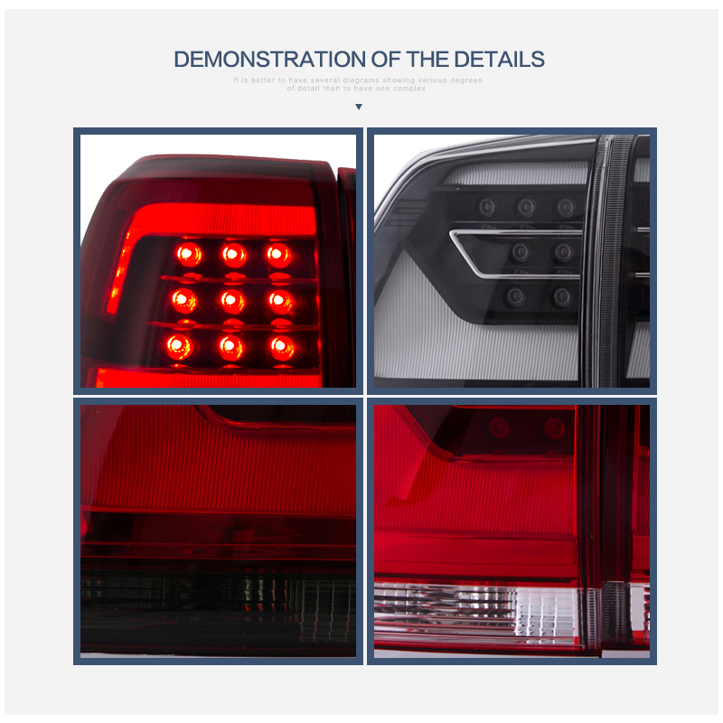 FOR TOYOTA LAND CRUISER 2008-2011 LED TAIL LAMP
