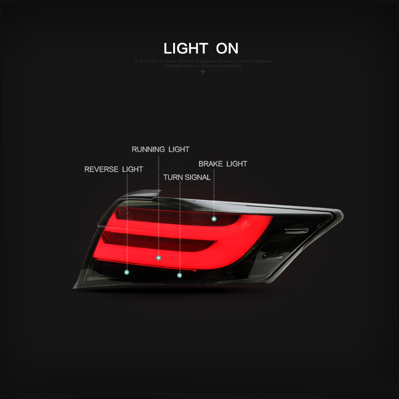 FOR TOYOTA VIOS 2013-UP LED TAIL LAMP