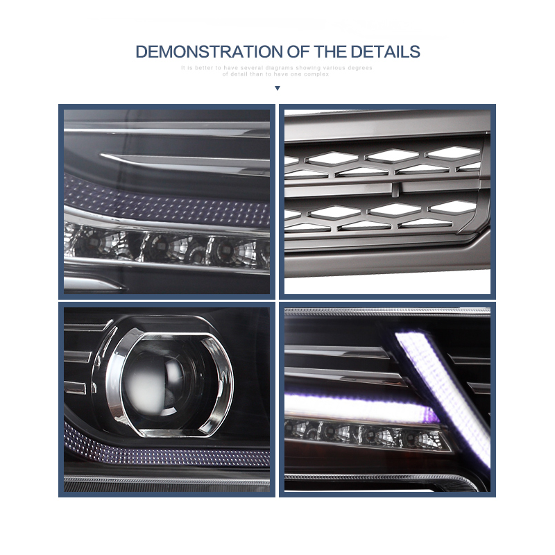 FOR TOYOTA FJ CRUISER 2007-2015 HEADLAMP WITH GRILLE