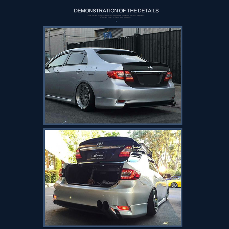 FOR TOYOTA COROLLA 2011-2013 LED TAIL LAMP