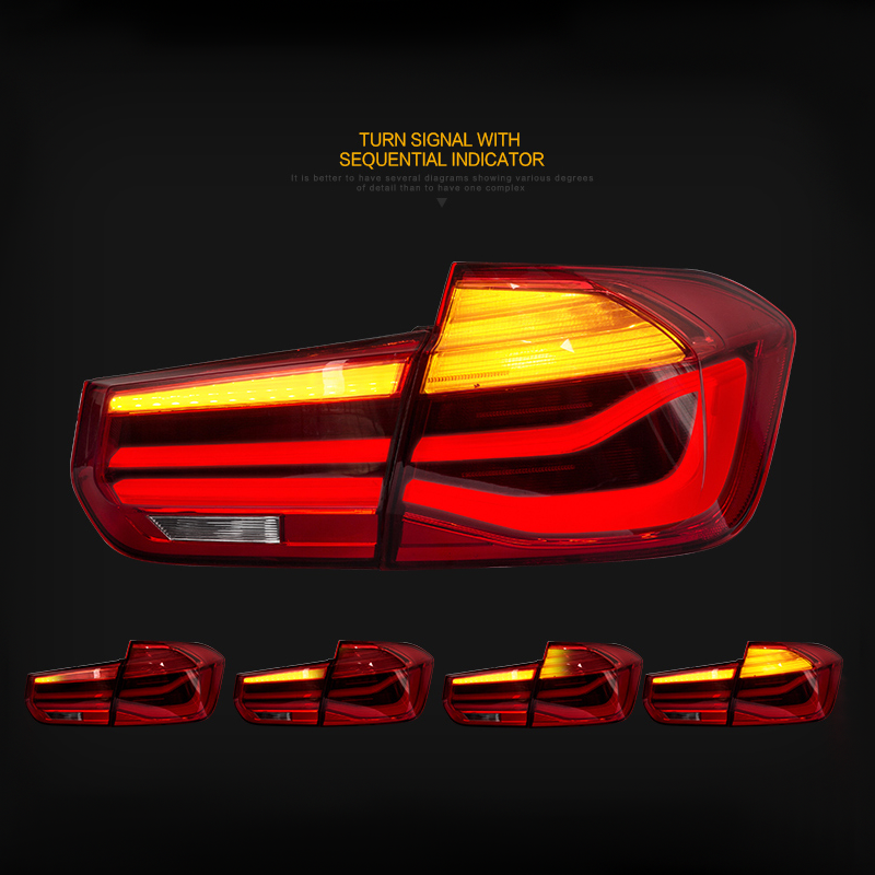 FOR BMW F30 F35 2013-2018 FULL LED TAIL LAMP