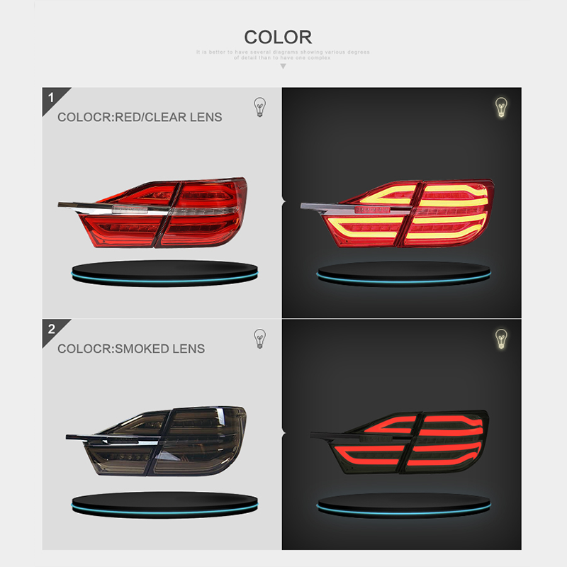 FOR TOYOTA CAMRY 2015-UP LED TAIL LAMP