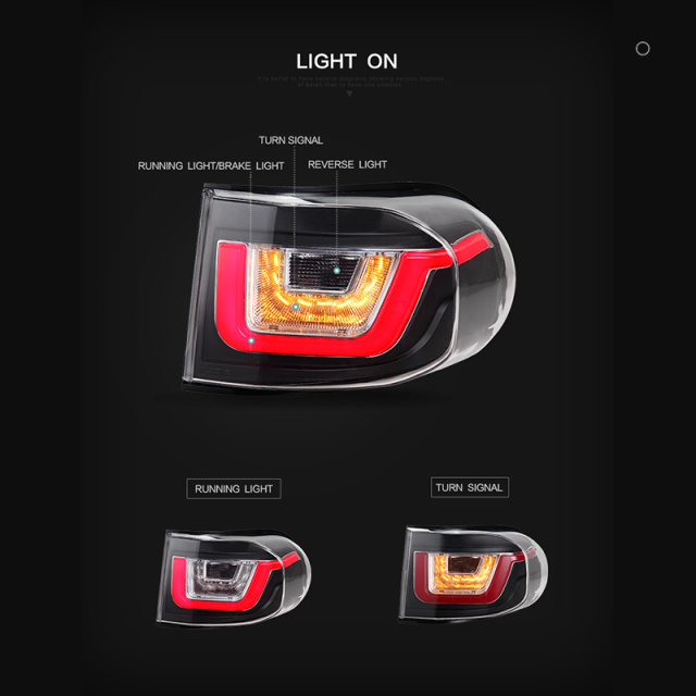 FOR TOYOTA FJ CRUISER 2007-2015 TAIL LAMP